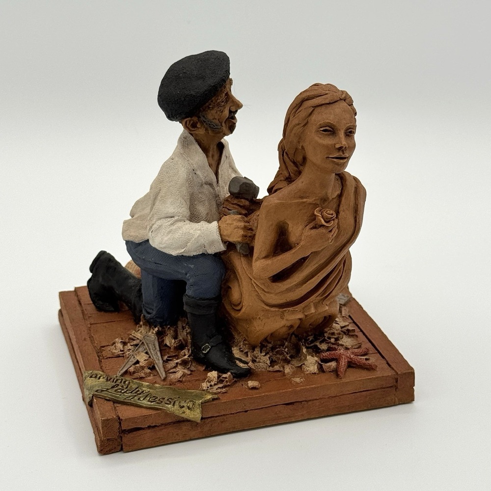 Cairn Studio Lady Jessica #7105 David Merck 1999 Signed Sculpture Figurine